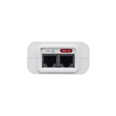 Adaptador POE Ubiquiti (48 VDC, 0.32 A) puerto Gigabit, ideal para equipos UniFi