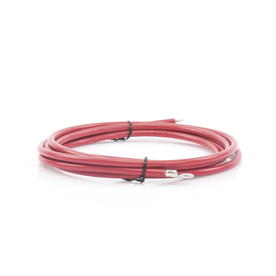 Cable para Controlador 3.0 m, Rojo, Calibre 8 AWG con Terminal de Ojo en un Extremo