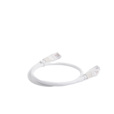 Cable de parcheo UTP Cat6 - 0.5 m - blanco