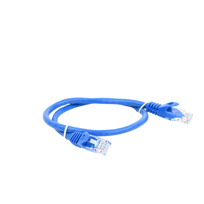 Cable de parcheo UTP Cat6 - 0.5 m - azul