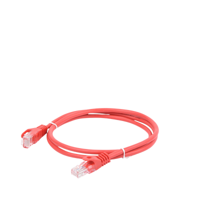 Cable de parcheo UTP Cat6 - 0.5 m - rojo