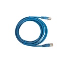 Cable de parcheo UTP Cat6 - 0.5 m - azul