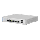 Switch UniFi Administrable de 8 Puertos Gigabit PoE+ 802.3at/af y PoE Pasivo 24V.