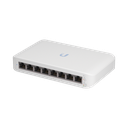 Switch UniFi Lite Administrable PoE de 8 Puertos 10/100/1000 Mbps (4 puertos 802.3af/at), 52 W