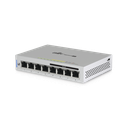 Switch UniFi Administrable capa 2 de 8 puertos Gigabit (4 Puertos Gigabit PoE 802.3af y 4 puertos Gigabit ethernet) 60W