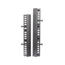 Kit organizador vertical de cable sencillo para rack abierto de 45 unidades