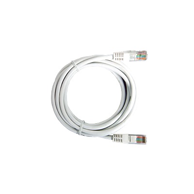 [LP-UT6-050-WH] Cable de parcheo UTP Cat6 - 0.5 m - blanco